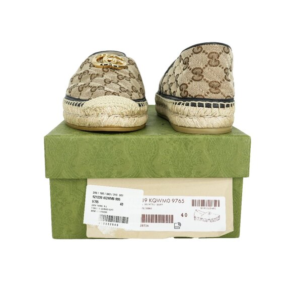 Gucci GG Marmont GG Supreme Canvas Espadrilles - Picture 5 of 8